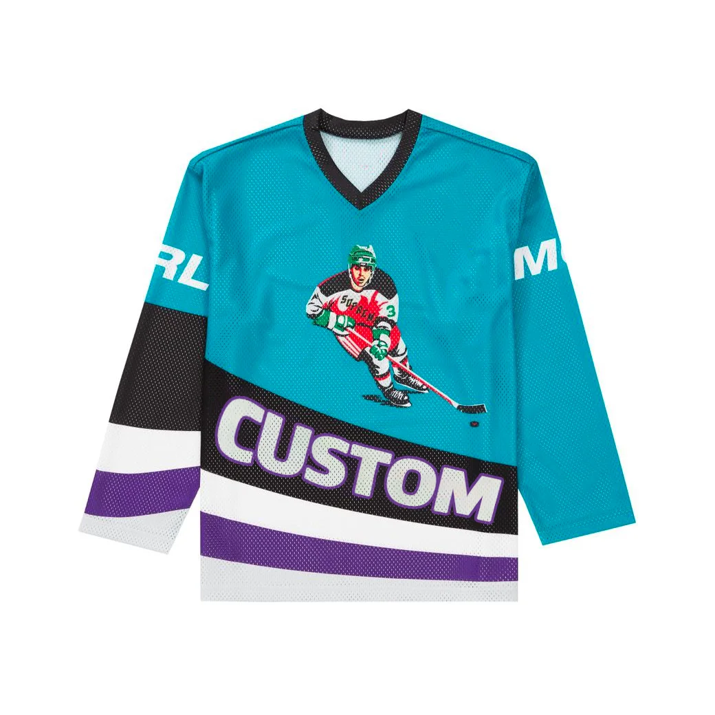 Source custom usa team reversible hockey jersey on m.