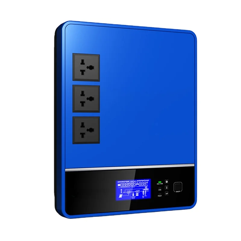 
Гибридный Инвертор солнечной энергии с зарядным устройством переменного тока, контроллер солнечного зарядного устройства 1200VA/720W 