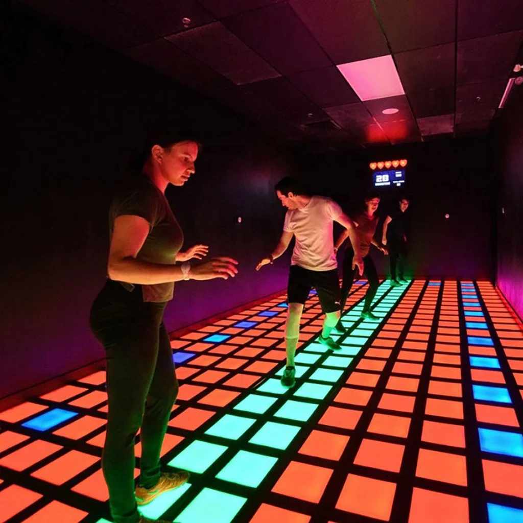 Factory Price 30x30cm Interactive Led Game Floor Java Game Led Floor