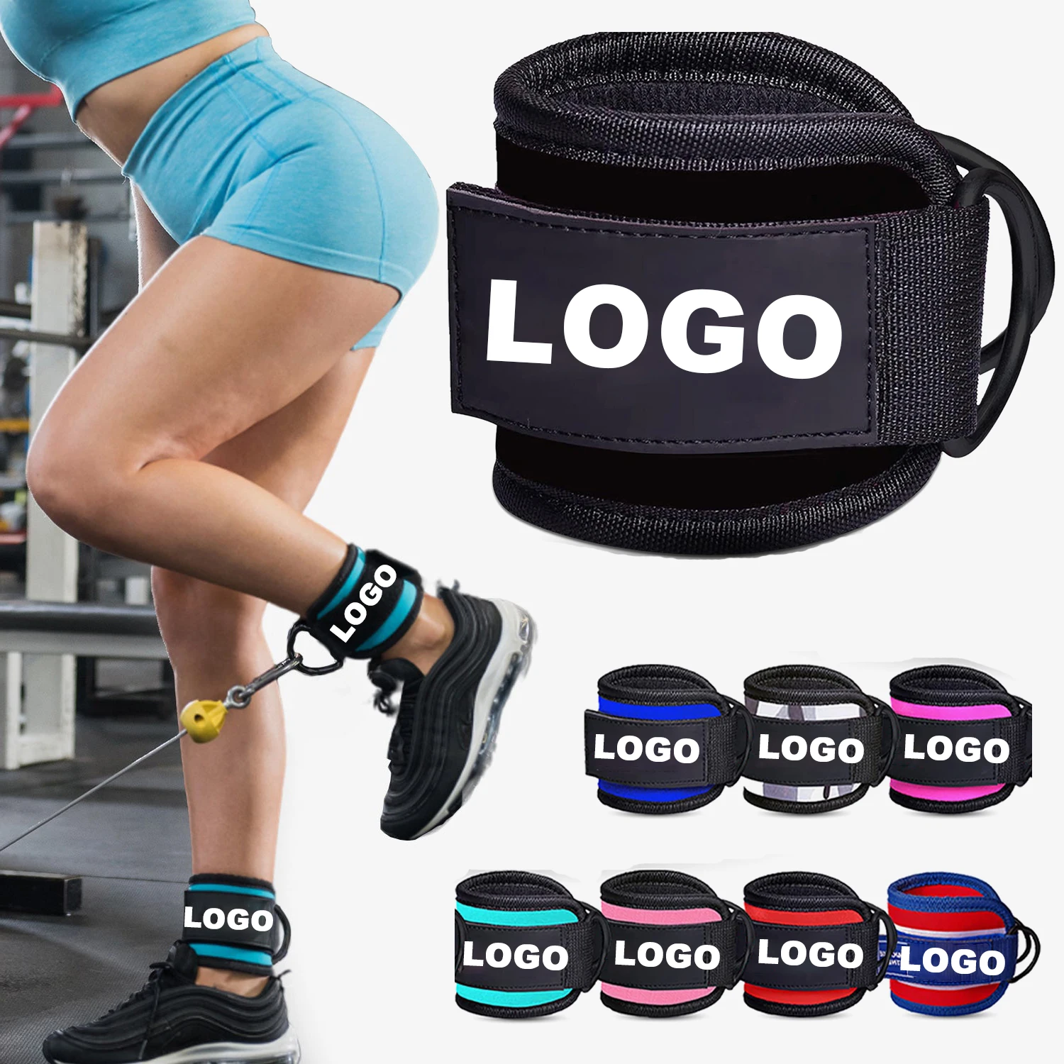 Generic 2 Attache de cheville avec sangle, Bande de protection ajustable, pour le Sport, gymnastique à prix pas cher | Maroc