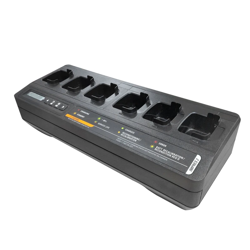 Six Way Two Way Radio Walkie Talkie  PMPN4296 Battery Multi Channel Port Charger
