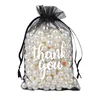 Black gauze bag