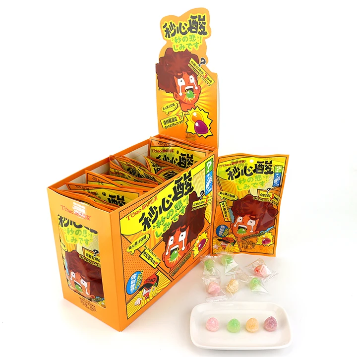 sour candy with jam