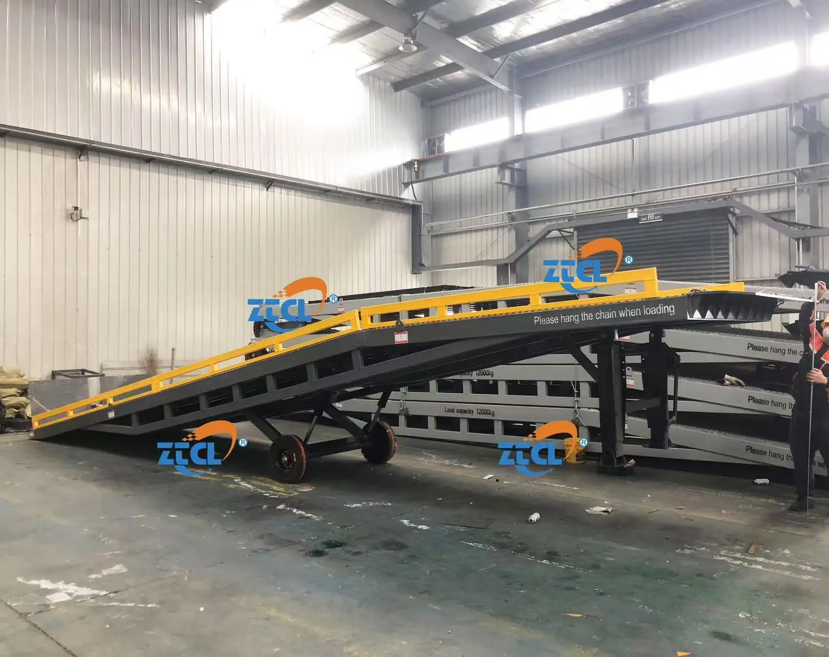 CE Wholesale 10t 12t 15ton Loading Mobile Container Ramp Shipping ...