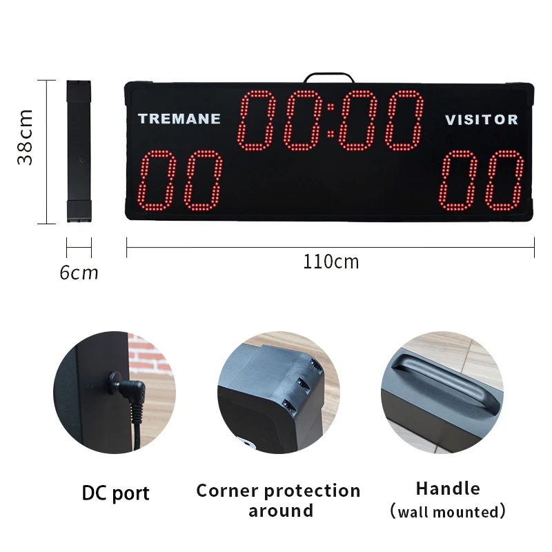 CHEETIE CP042 Used Portable Scoreboard Gymnastic Basketball LED