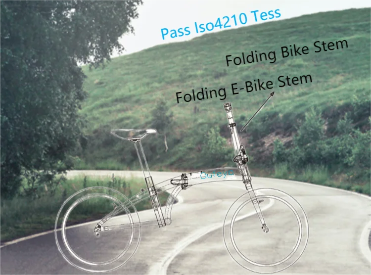 Folding Pole Ofyfd07 For E Bike Folding Bike Handlebar Stem Buy