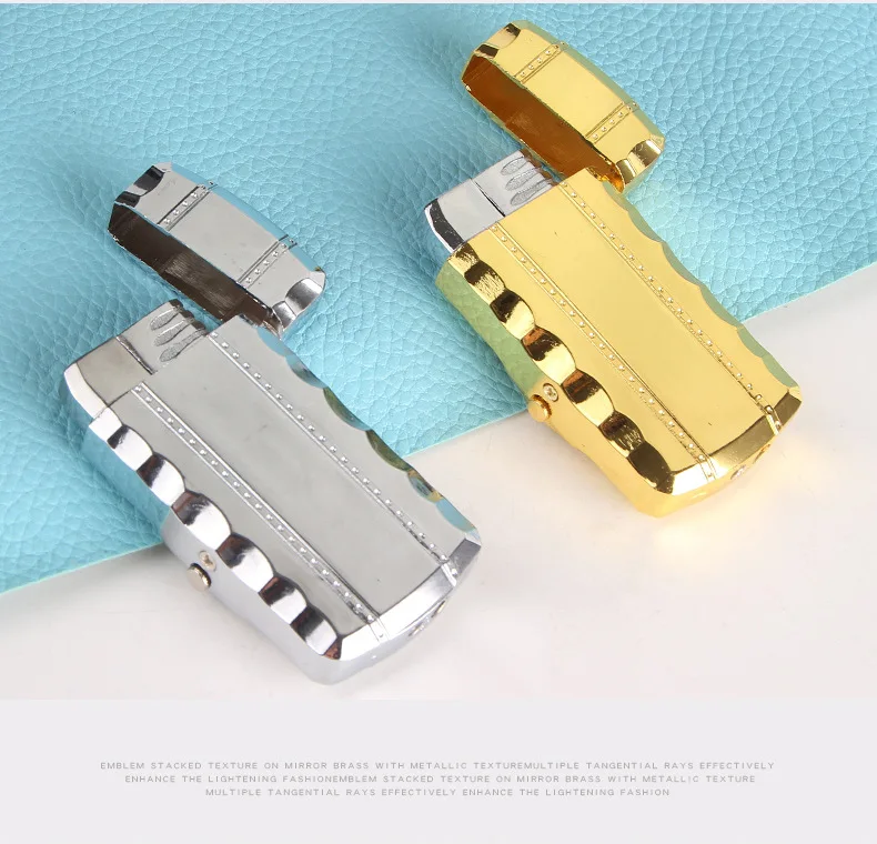 Creative Colorful Watch Jet Flame Windproof Butane Gas Lighter Personalized Metal Lighter