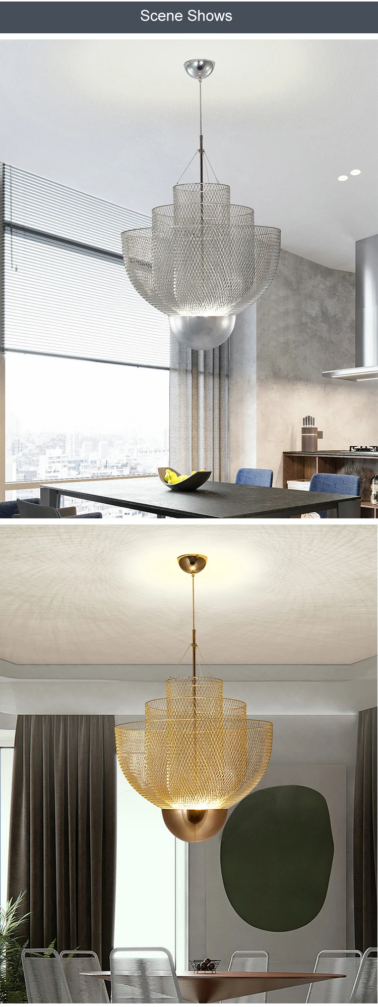 plz8072 new product indoor home shop restaurant decoration hanging lighting iron modern led chandelier-5