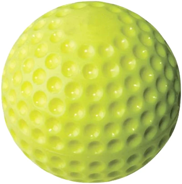 Lot De 12 Softballs Jaunes 12 Pouces - Pour Lanceuse, Jeunesse