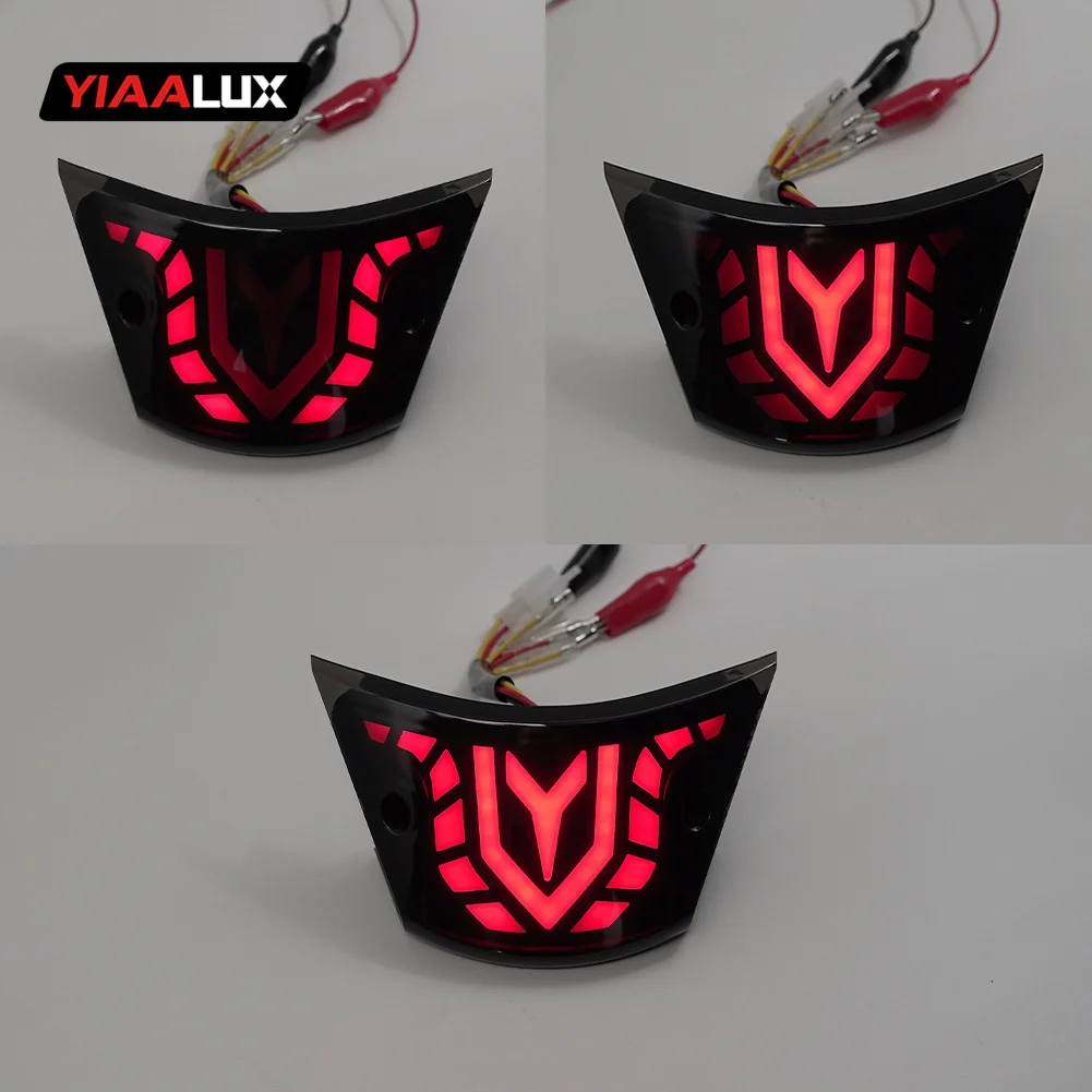 Genuine Sequential Indicator Turn Stop Brake Function Motorcycle Tail Light for Piaggio ZIP