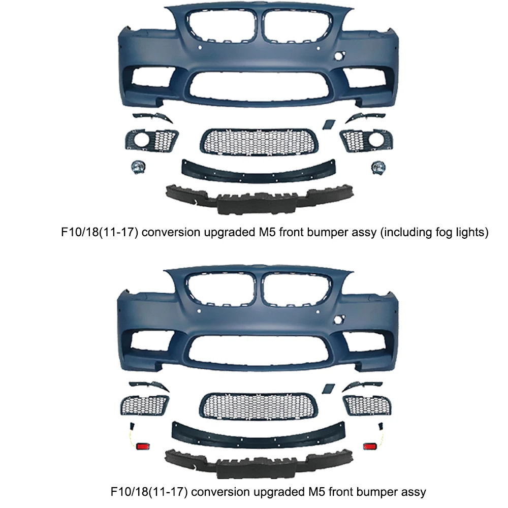 Auto Body Kits For Bmw F10 /18 Upgrade To M5 Body Kit With Pp Bumper