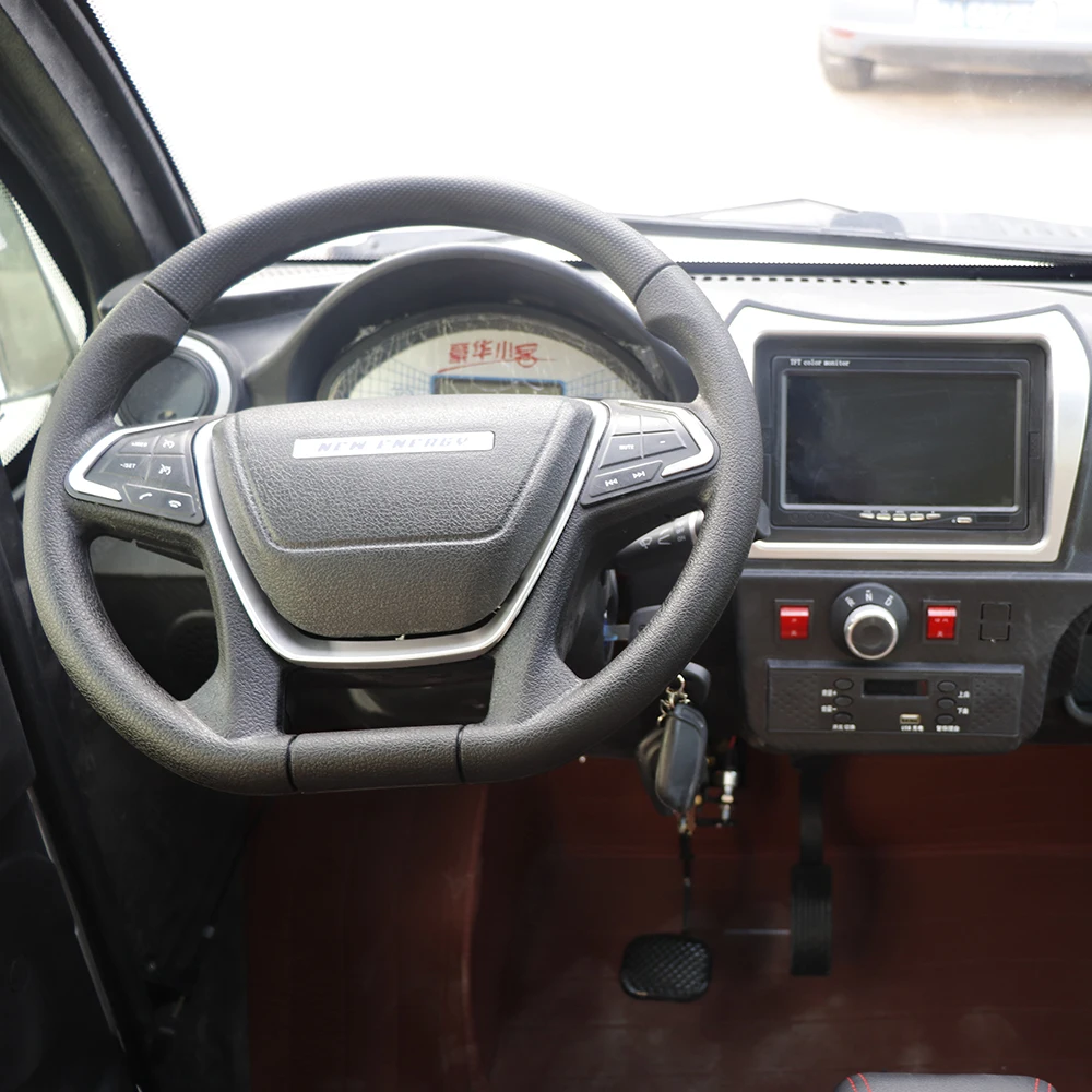 Fengzhi Low Speed New Energy Pickup Truck 4 Wheel 4 Seats Mini Electric