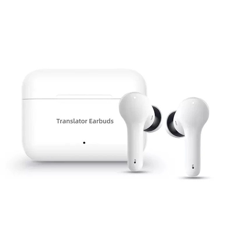 M6 Wireless Earbuds Smart Voice Translator Earbuds 127 Language Translator Wireless Language Translator Device Earbuds