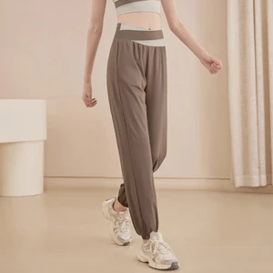 Yoga Pants for Women Loose Fit High Elasticity Casual Outdoor Running Training Fitness High Waisted Sports Pants