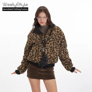Hailstone Double-Sided Zip Anti-Wrinkle Woolen Woven Regular-Style Cotton Coat Thickened Warm Sheep Fur Outerwear
