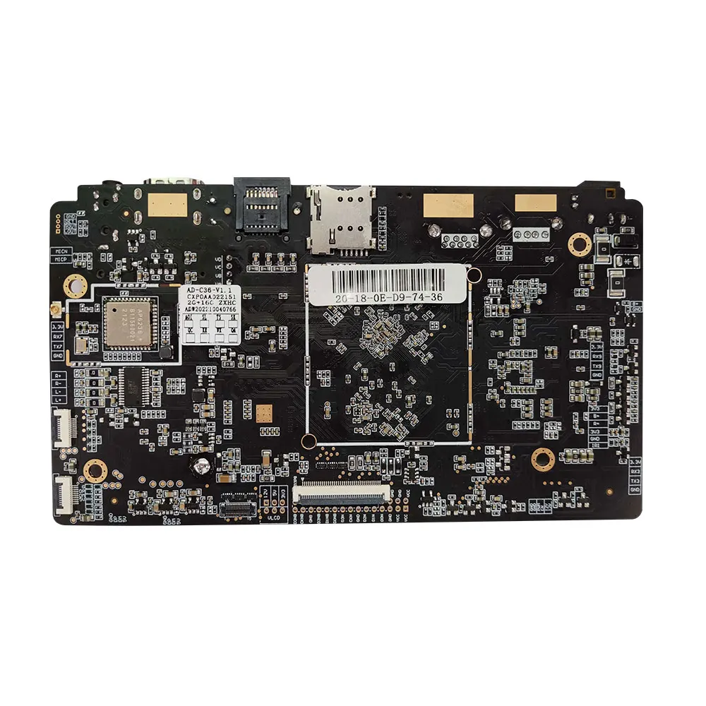 RK3566 Development Arm Board With WIFI BT LAN 4G POE UART USB Embedded ARM Board