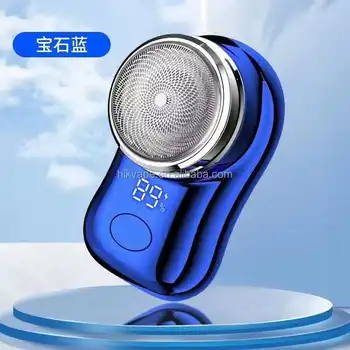 2023 new updated Travel Mini-Shave Portable Electric Shaver Face Hair Removal Machine For Men