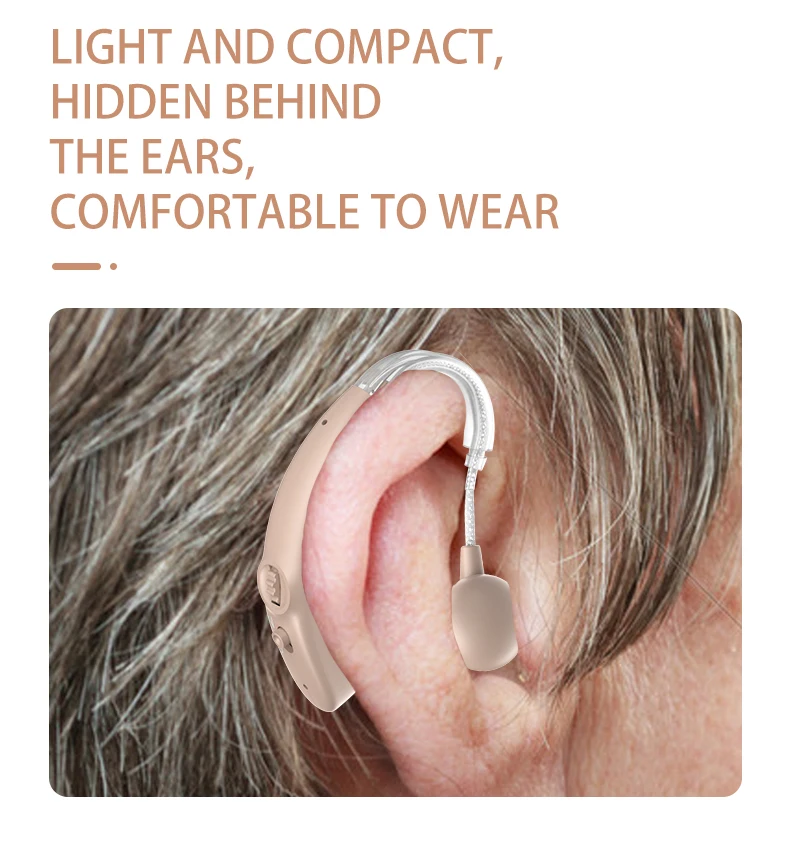 Mini Wireless Ear Deaf Adjustable Bte Medical Rechargeable Hearing Aids For Deafness Buy