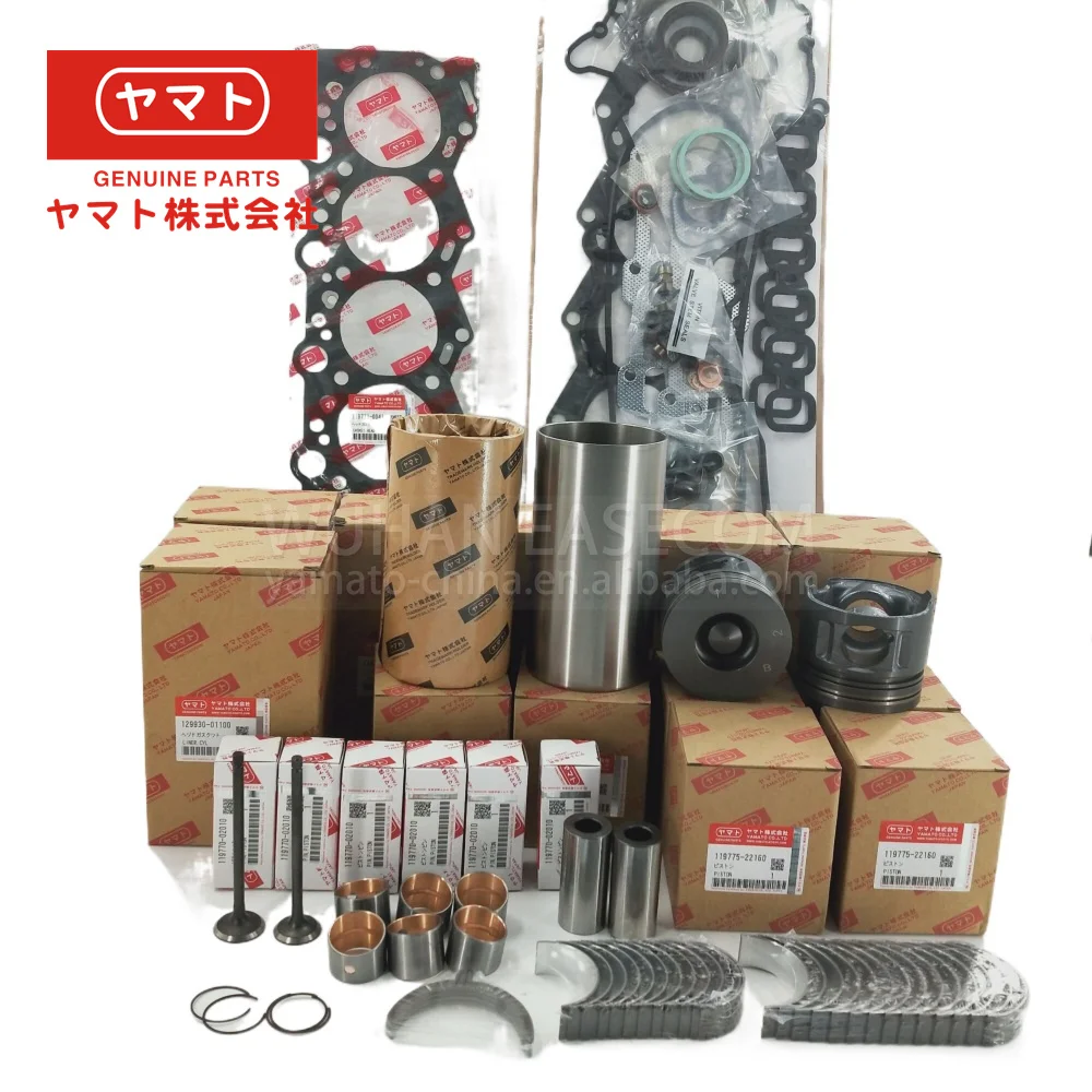 Yanmar 6LPASTZP2 Engine Rebuild Kit Japan OEM Parts