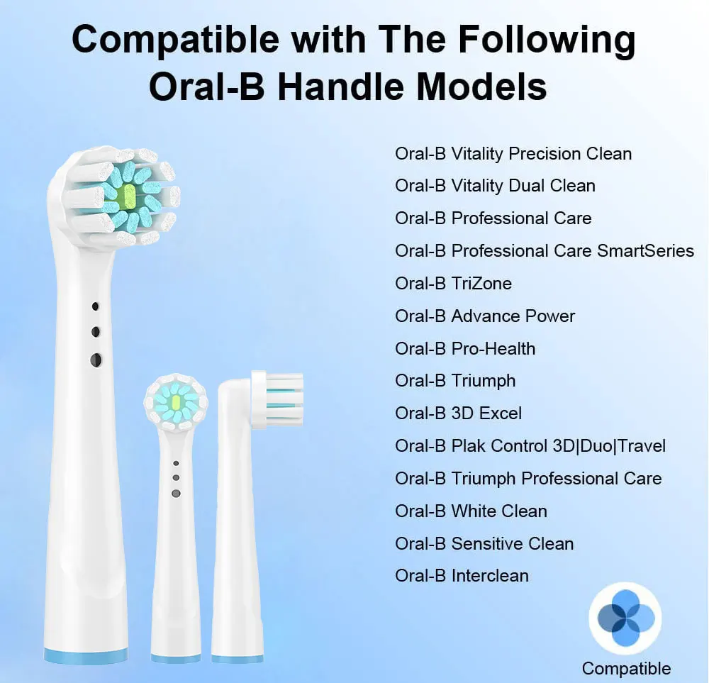 Replacement Electric Toothbrush Heads Oral Bfit Advance Power/pro Excel/vitality Clean - Buy Replacement Electric Toothbrush Heads,Toothbrush Heads For Oral Bfit Advance Power,Personalized Electric Toothbrush Heads Product on ...