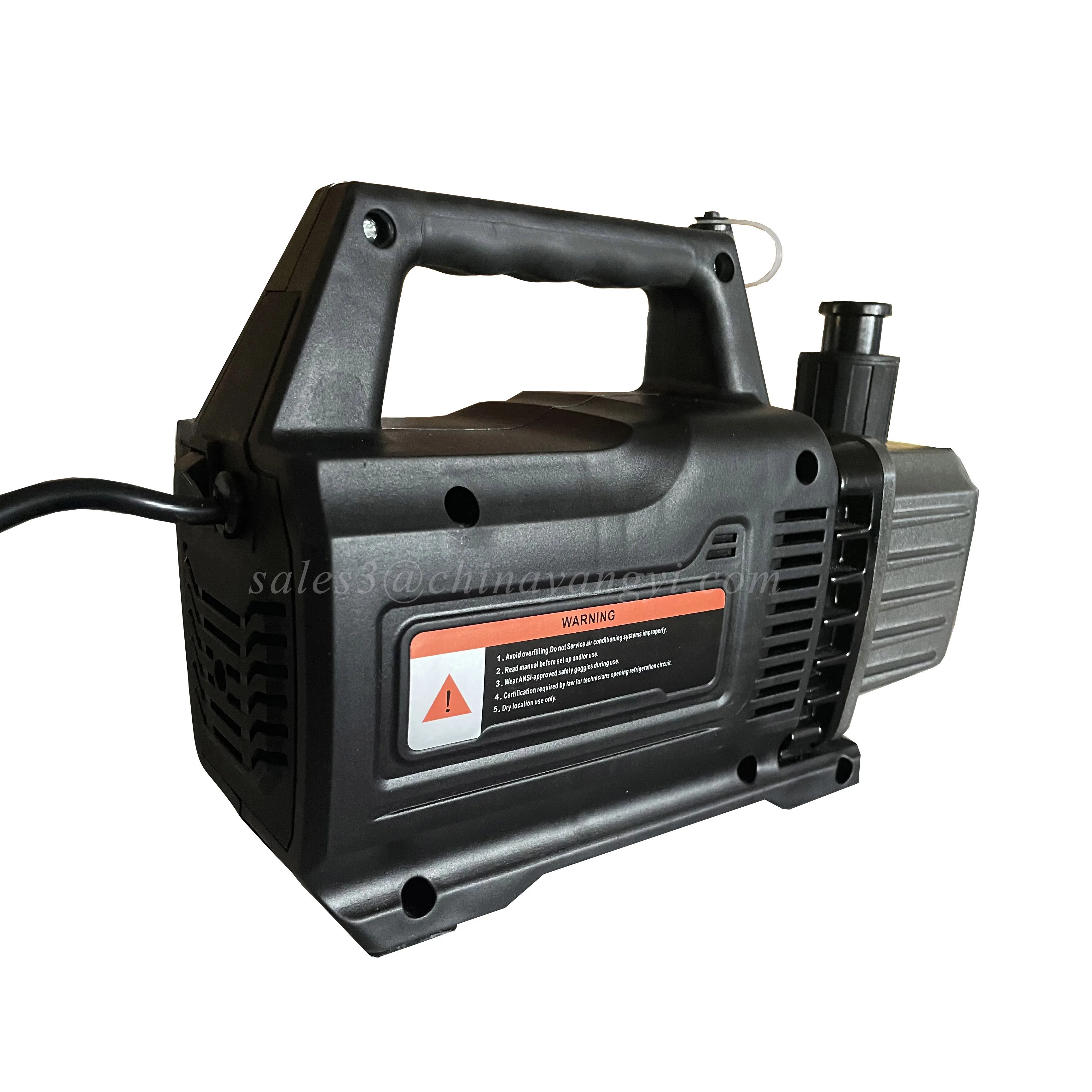 18V DC Light Portable Refrigeration Rotary Vane Vacuum Pump HVAC Car Air  Conditioner Repairment