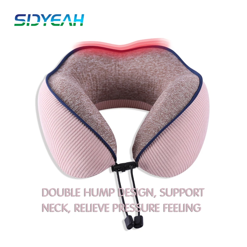 Новый Персонализированные Дизайн Массаж U образный подушки Детские средства ухода за кожей шеи автомобиля Путешествия памяти