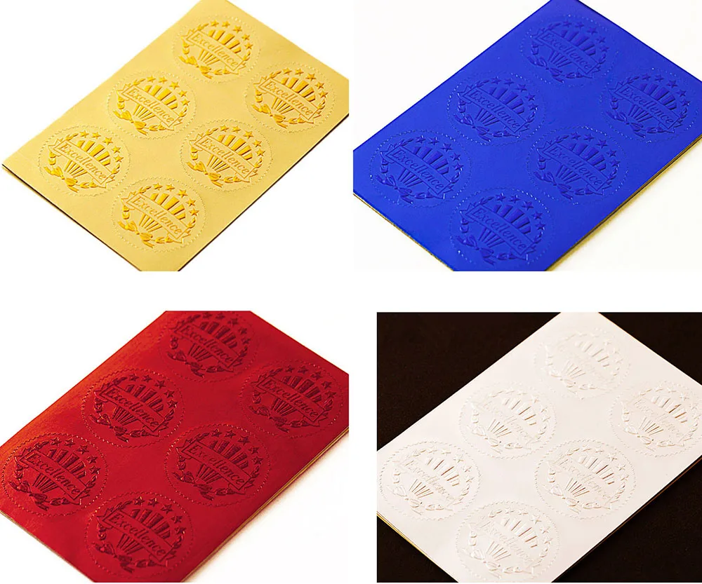 Gold Foil Sticker Seals