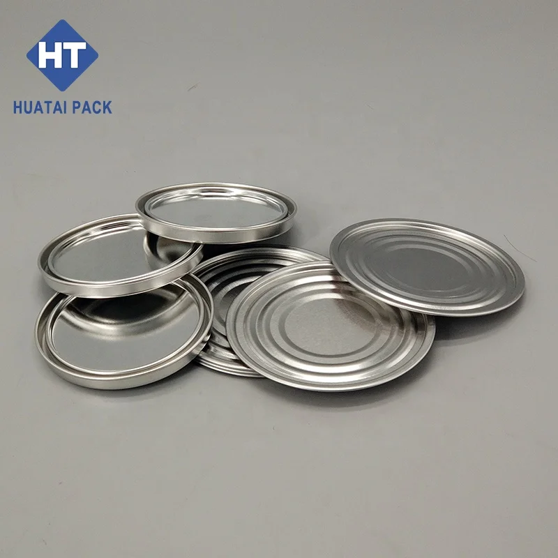 High Quality Metal Paint Tin Can Components Bottom,Lid,Ring (99. 105