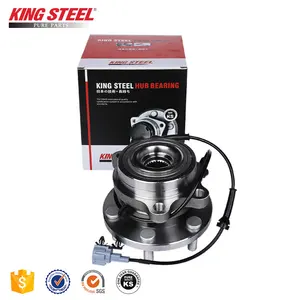 Kingsteel Auto Parts Front Wheel Hub Bearing for NISSAN NP300 NAVARA D40 2.5 DCi 4WD 2005- 40202-JR70B 40202JR70B