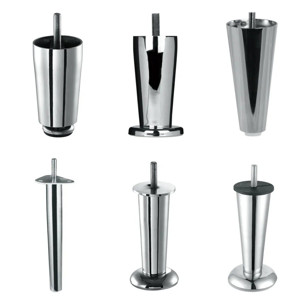 Furniture Legs Golden Color Steel Metal Furniture Leg Table Chair Sofa