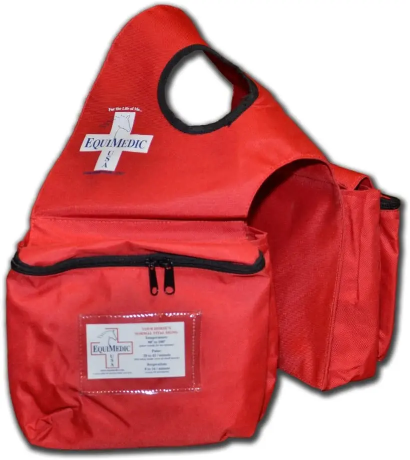 Equine Emergency Med Horse First Aid Farm Medical Kits Bag For Horses