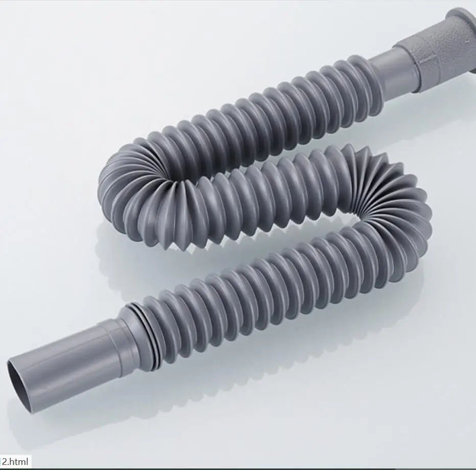 水槽排水虹吸管生产线 pp corru管软管机