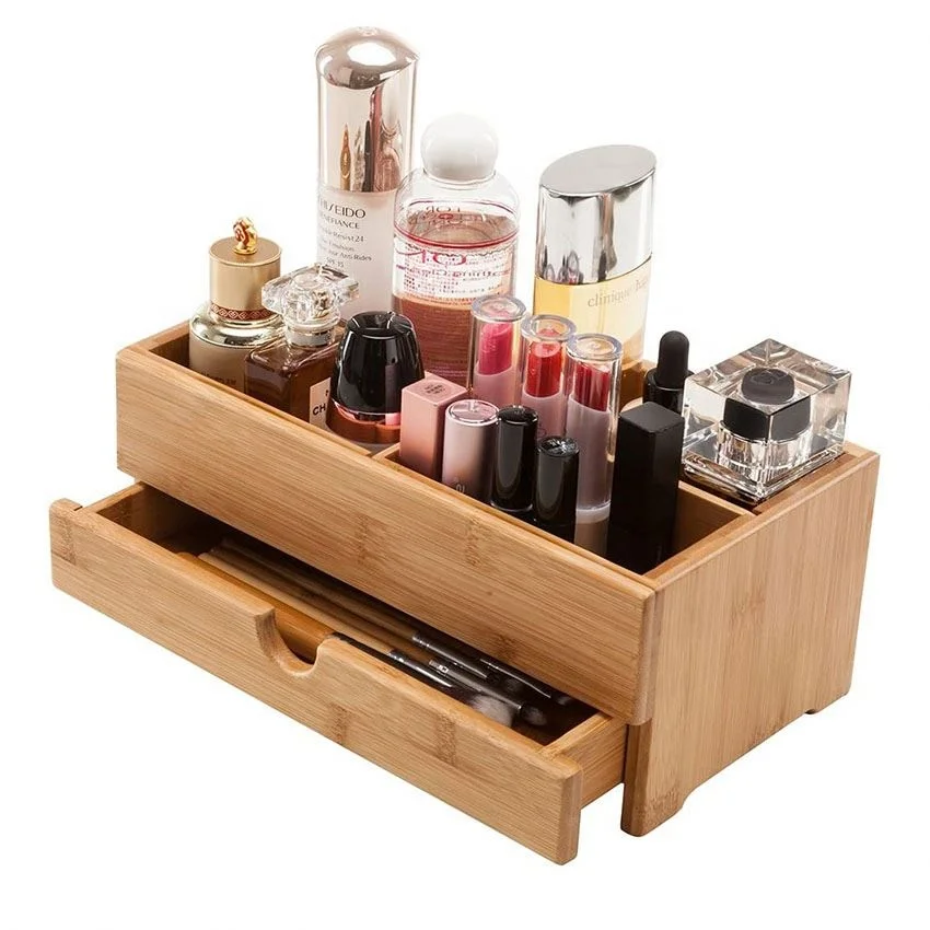 storage drawer organizer jewelry skincare cosmetic box divider