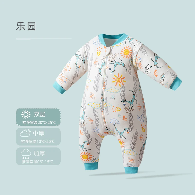 Комфортные теплые Регулируемые мягкие 4 тог 100% из органического хлопка, зимние спальные мешки для коляски новорожденных