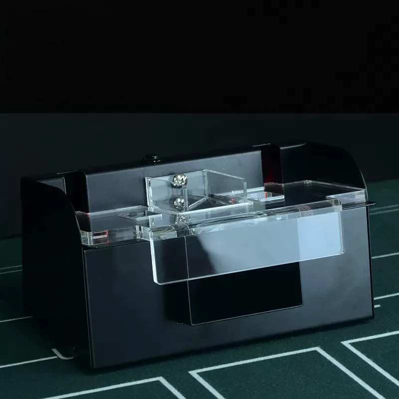 Высококлассная автоматическая электронная машинка для тасовки покерных карт, тасовка для покерных карт, 2-х уровневая игровая карта, тасовка и раздача обуви