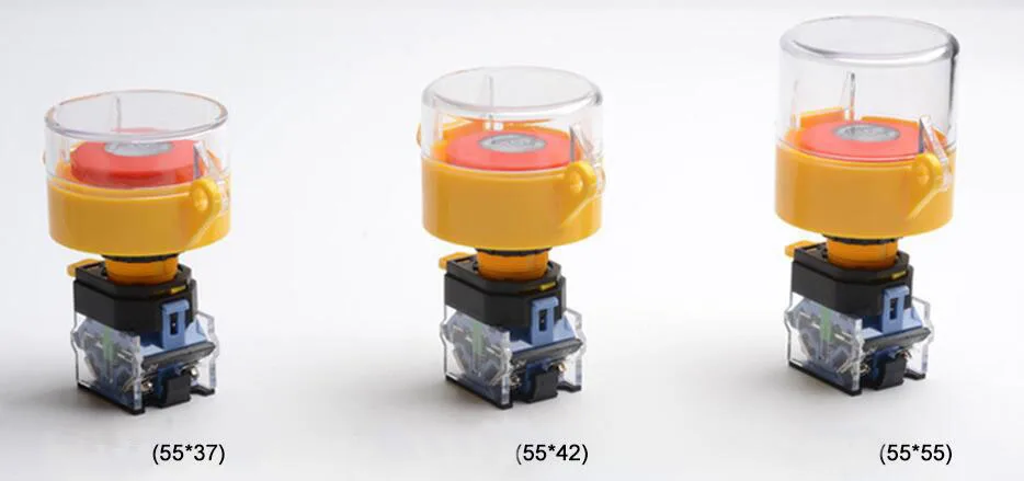 22mm Push Button Switch Protective Cover Emergency Button Anti Cover