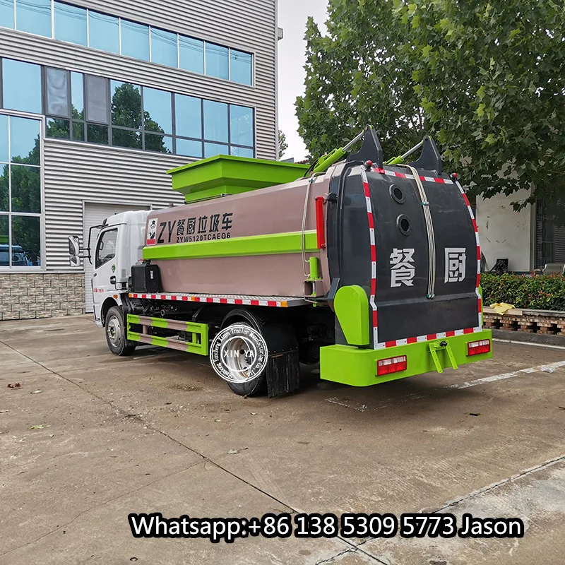 Поо поворотный рычаг 5 тонн мусорные мешки с коробкой баки открытый