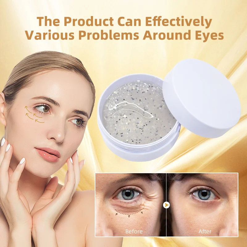 Private Label Vegan Antiwrinkle Dark Circles Collagen Hydrating Green