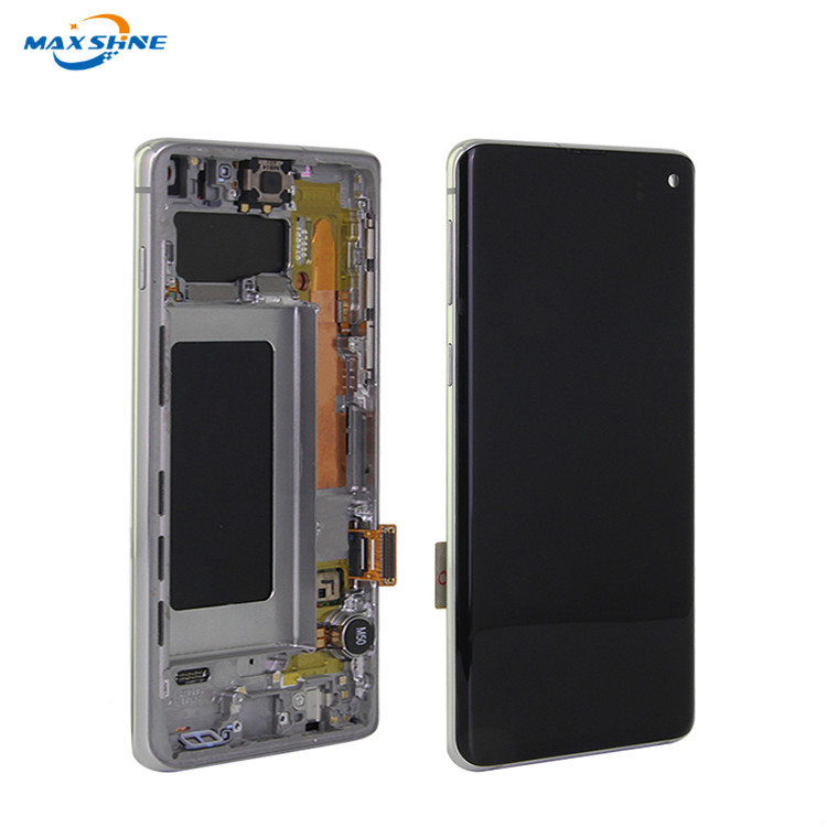 Дигитайзер сенсорного экрана в сборе для Samsung S10 S20 S20FE PLUS ULTRA оригинальный ЖК-дисплей