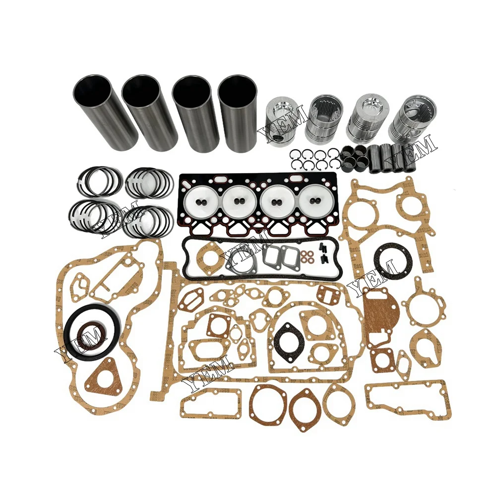 Machinery 4.236 Cylinder Liner Kit With Gasket Set for Perkins Standard Size Engine Parts 3