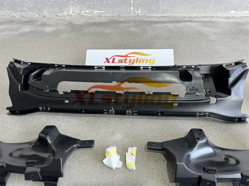 XLstyling S65 Rear Diffuser for Mercedes W222 2017-2020 Style Bodykit with Exhaust Pipes Front Bumper Rear Diffuser Upgrade