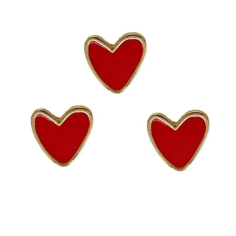 Custom Red Heart Hard Enamel Lapel Pin