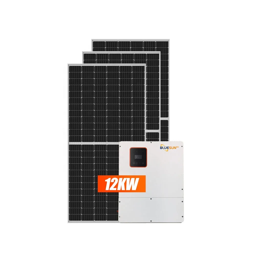 Full Certification 12Kw Hybrid On Off Grid System Provide Power System With Battery Storage System