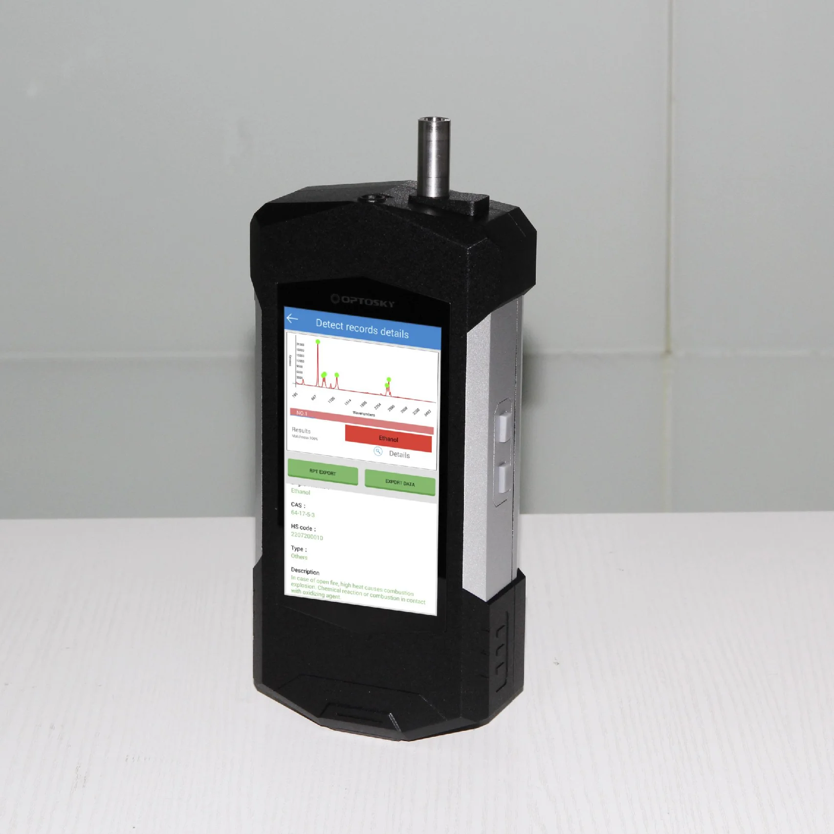785nm Handheld Raman Analyzer Portable Raman Spectrometer for Chemical ...