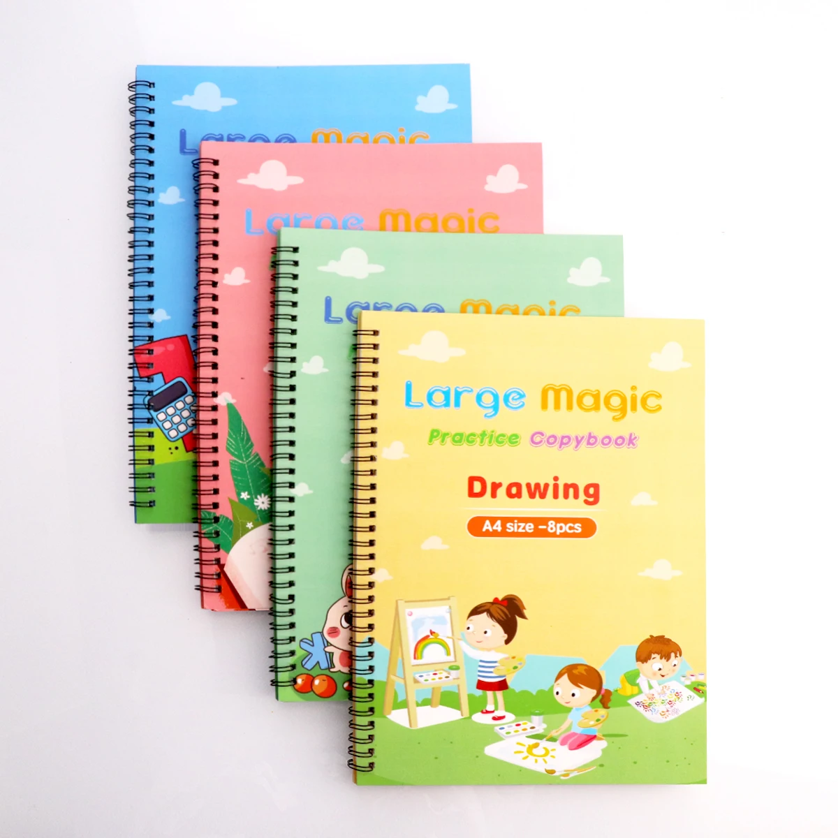 Ani Customized Large A4 Size Reusable Hand Writing Magic Practice ...