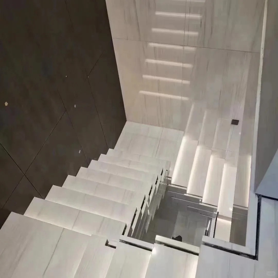 product natural star white marble translucent backlit marble slab for living room floor and wall interior decoration marble stone-3