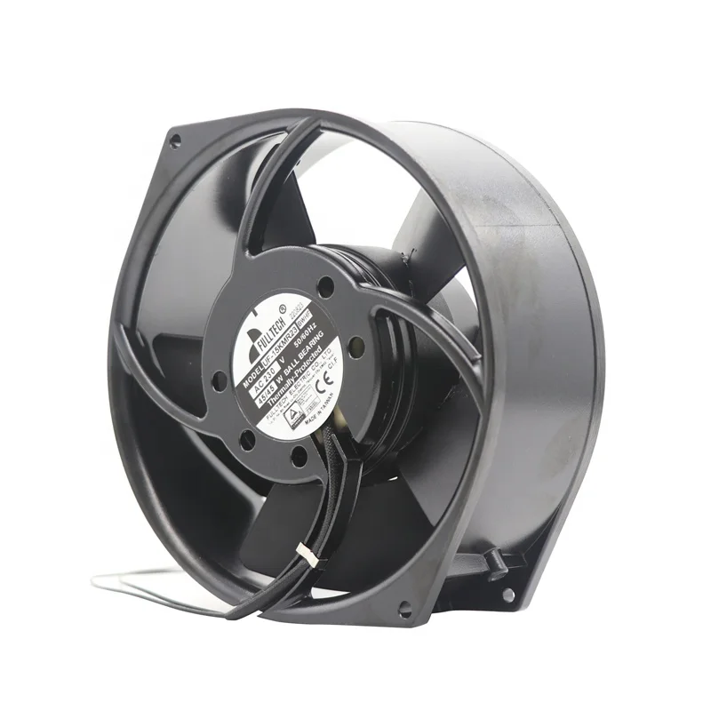 FULLTECH UF-15KMR23BWHF 115V AC 45W 225CFM 2750RPM  3150RPM Foxconn Equipment Machinery Axial Cooling Fan W2S130-BM03-01