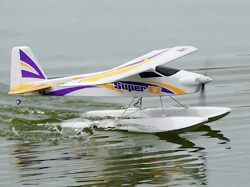 FMS 1220mm スーパーEZ V4 PNP RC水上飛行機（フロート＆リフレックス