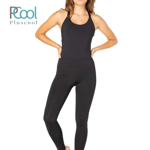 Women c Fashion Flare Bottom Rompers and Jumpsuits One Piece Workout Sports Sexy Bodysuits Fitness