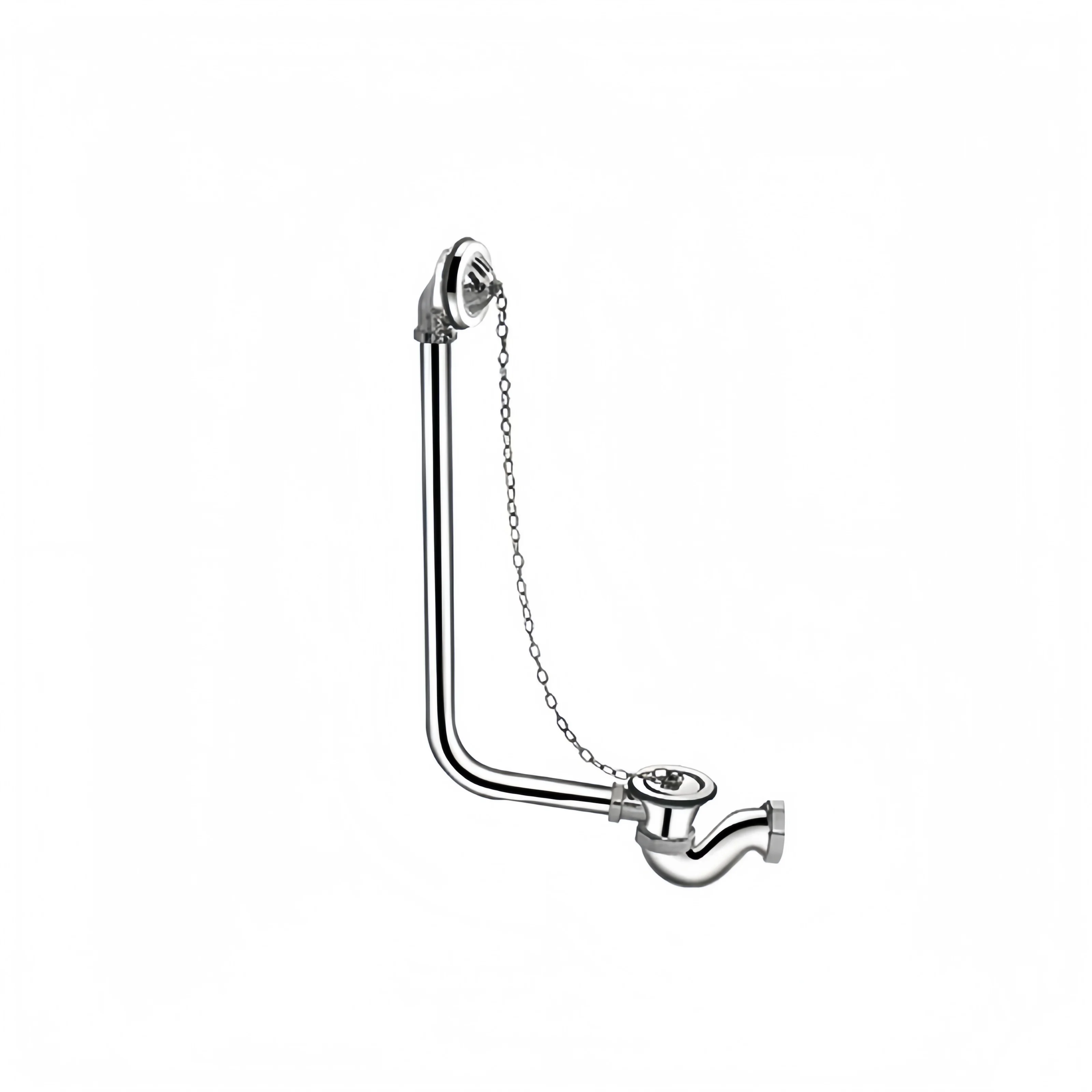 Exposed Bath Waste & Overflow - Chrome  details